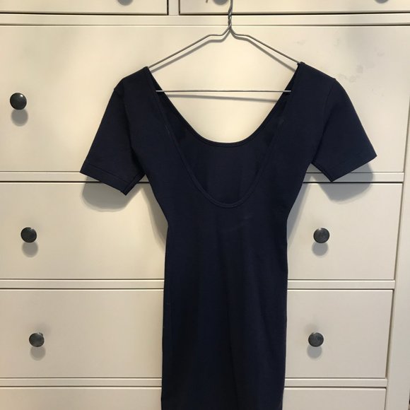 Navy Blue American Apparel Bodycon dress - Picture 3 of 4